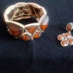 Big, bold, brown jewelry